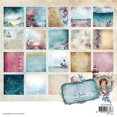 Studio Light Tide of Hope Designer Paper Backgrounds (JMA-TH-DPP434)