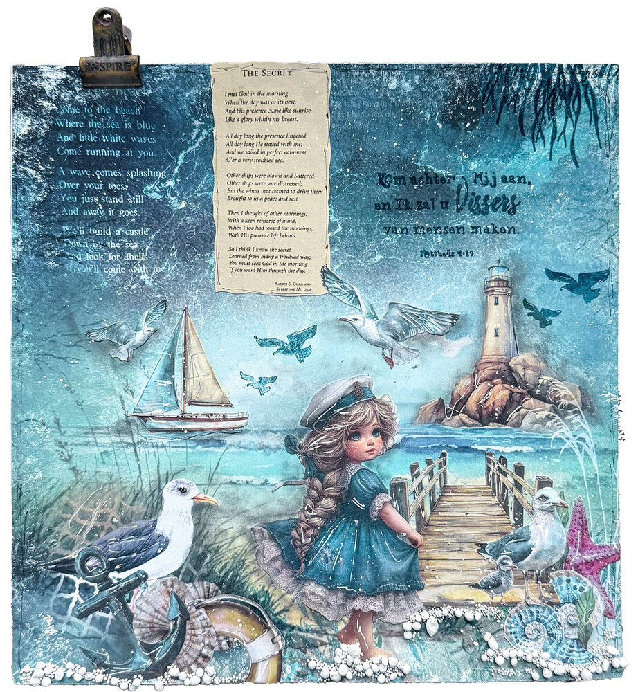 Studio Light Tide of Hope Cutting Die Deep Sea Decoration (JMA-TH-CD1096)