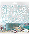Tide of Hope Acetate Sheets 8x8 Inch Retro Cyan & White (6pcs) (JMA-TH-ACS21)