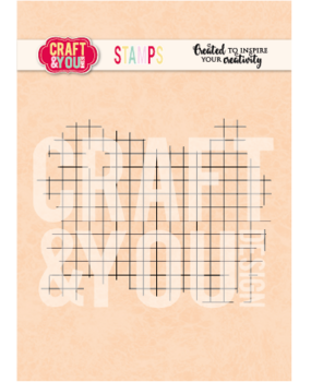 Craft & You Design Grid Paper Stamps (CS056)