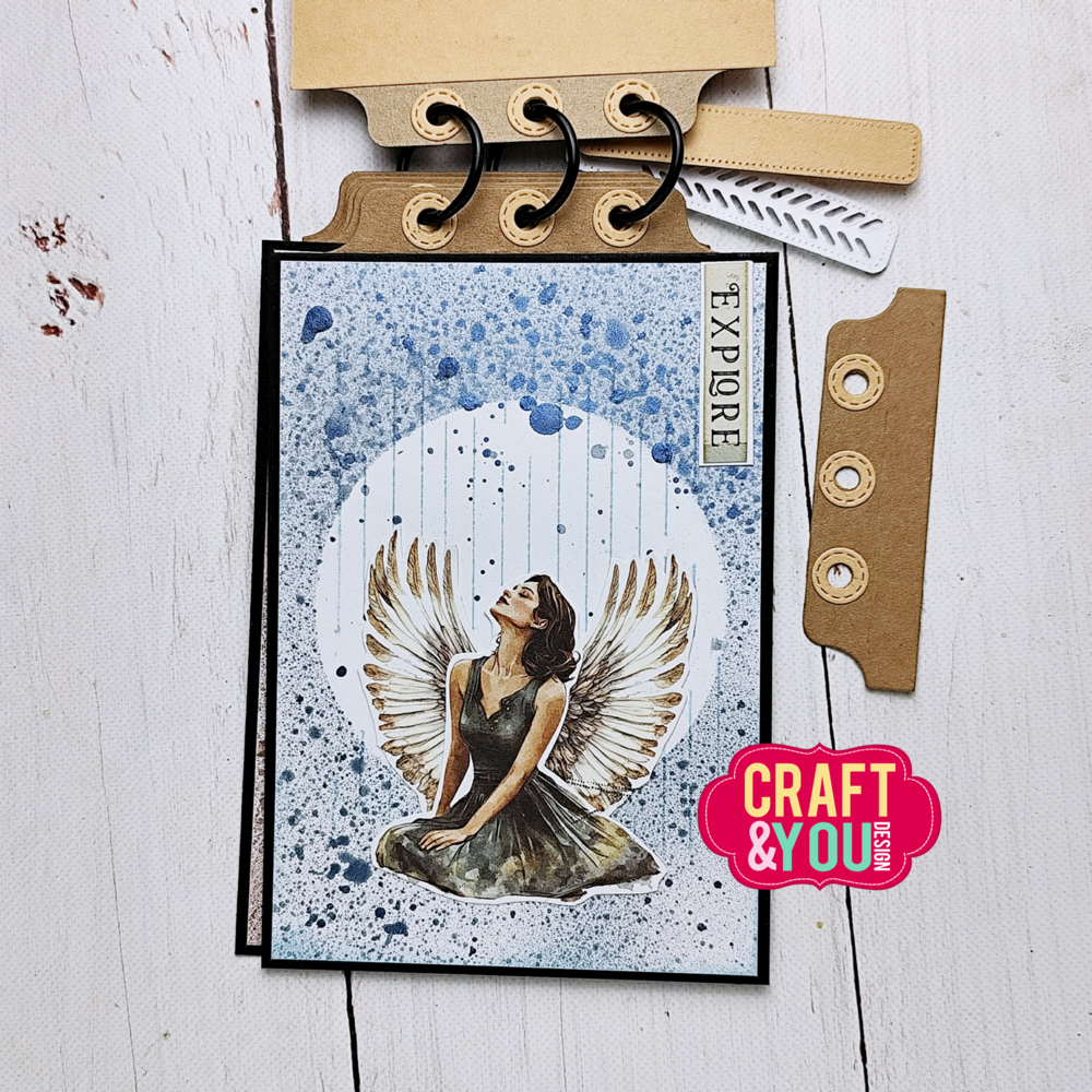 Craft & You Design Lined Paper Stamps (CS057)