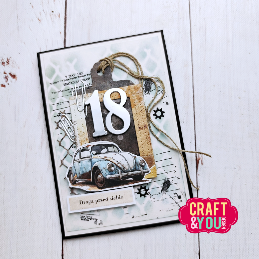 Craft & You Design Vintage Paper Stamps (CS058)