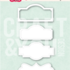 Craft & You Design Labels Dies (CW393)