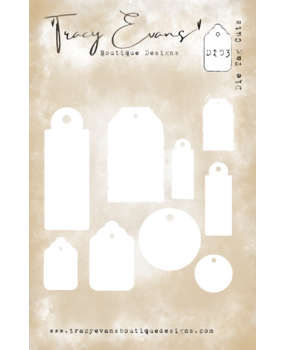 Tracy Evans Tag Cuts Die Set (DIE03)