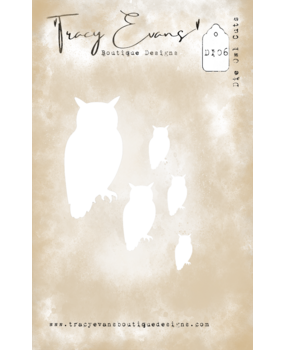 Tracy Evans Owl Cuts Die Set (DIE06)