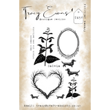 Tracy Evans Framed Delights A5 Stamp (TE058)