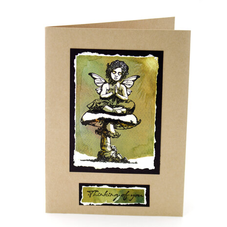 Katy Sue Designs Andy Skinner Pre Cut Rubber Stamp Thinking of You (07-0082-AS)