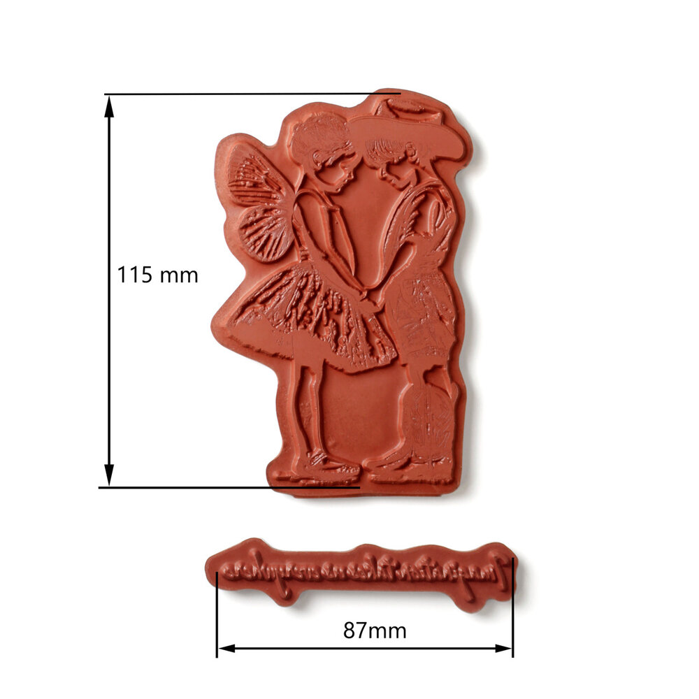 Katy Sue Designs Andy Skinner Pre Cut Rubber Stamp Imagination (07-0079-AS)