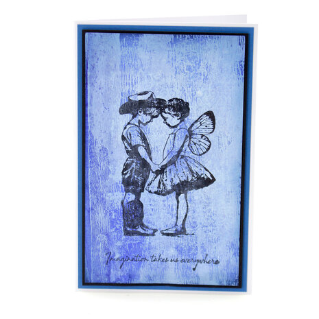 Katy Sue Designs Andy Skinner Pre Cut Rubber Stamp Imagination (07-0079-AS)