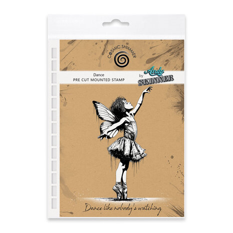 Katy Sue Designs Andy Skinner Pre Cut Rubber Stamp Dance (07-0078-AS)