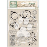 Stamperia Secret Diary Clear Stamp (WTK237)