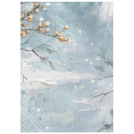 Stamperia Secret Diary A6 Rice Paper Backgrounds (8pcs) (DFSAK6051)