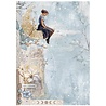Stamperia Secret Diary A4 Rice Paper Moon (6pcs) (DFSA41103)