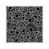 Stamperia Daisy Art Thick Stencil 18x18cm Daisies Pattern (KSTDQ130)