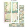 Stamperia Daisy Art Junk Journal Stickers, Backgrounds, Cut-Outs (SBJK14)