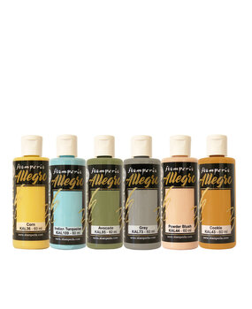 Stamperia Daisy Art Allegro Paint Kit (6pcs) (KALKIT70)