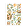 Stamperia Daisy Art A5 Washi Pad (8pcs) (SBW30)