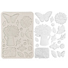 Stamperia Daisy Art A5 Silicon Mould Daisy and Butterfly (KACMA603)