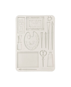 Stamperia Daisy Art A5 Silicon Mould Creative Art (KACMA604)