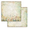 Stamperia Daisy Art 12x12 Inch Paper Sheet Handmade Lletter with Flowers (10pcs) (SBB1133)