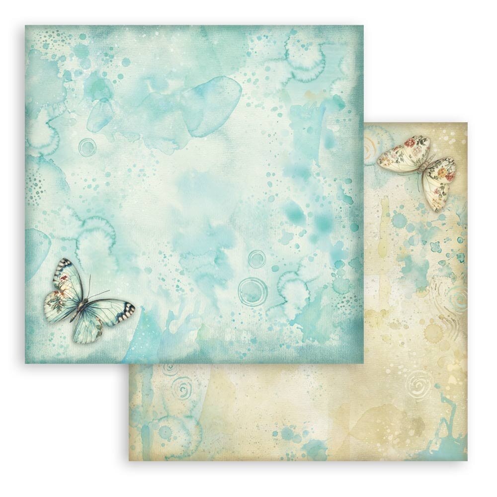 Stamperia Daisy Art 8x8 Inch Paper Pack Maxi Background Selection (SBBS139)
