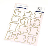 Pinkfresh Studio Artful Foundations Die Heartfelt Chapters (310125)