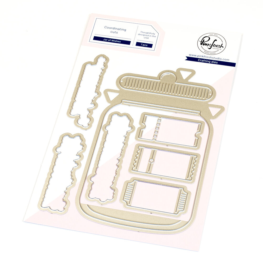 Pinkfresh Studio Artful Foundations Die Jar of Wishes (310325)