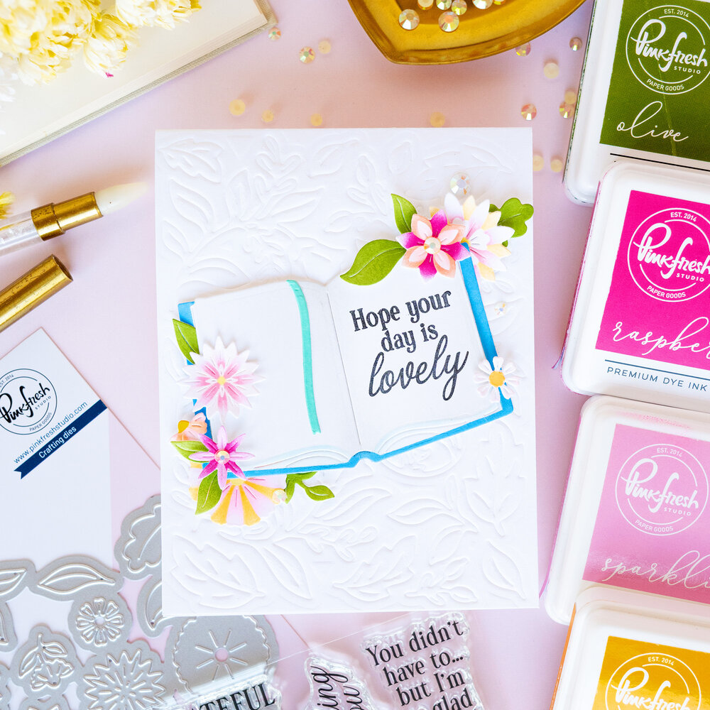 Pinkfresh Studio Artful Foundations Stamp Heartfelt Chapters (310025)