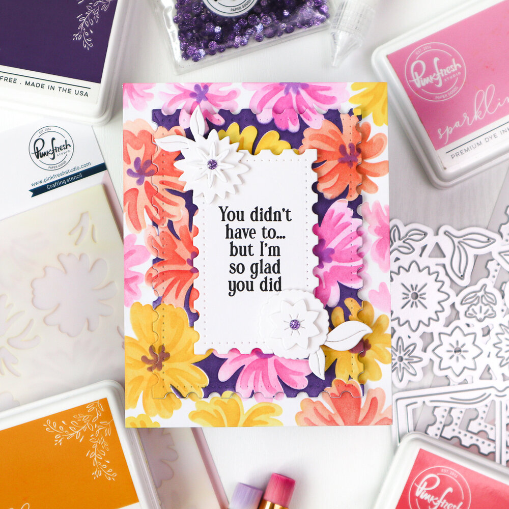 Pinkfresh Studio Artful Foundations Stamp Heartfelt Chapters (310025)