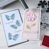 Sizzix Clear Stamps w/Framelits Die by 49 & Market Sweet Sprigs (19+9pcs) (667063)