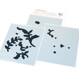 Pinkfresh Studio Homespun with Heart Stencil Trailing Grace (312125)