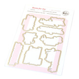 Pinkfresh Studio Homespun with Heart Die Room for Joy (312325)