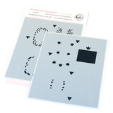 Pinkfresh Studio Homespun with Heart Stencil The Stitch Edit Thread Spool (312925)