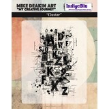 IndigoBlu Cluster Solo Red Rubber Stamp (IND1471)