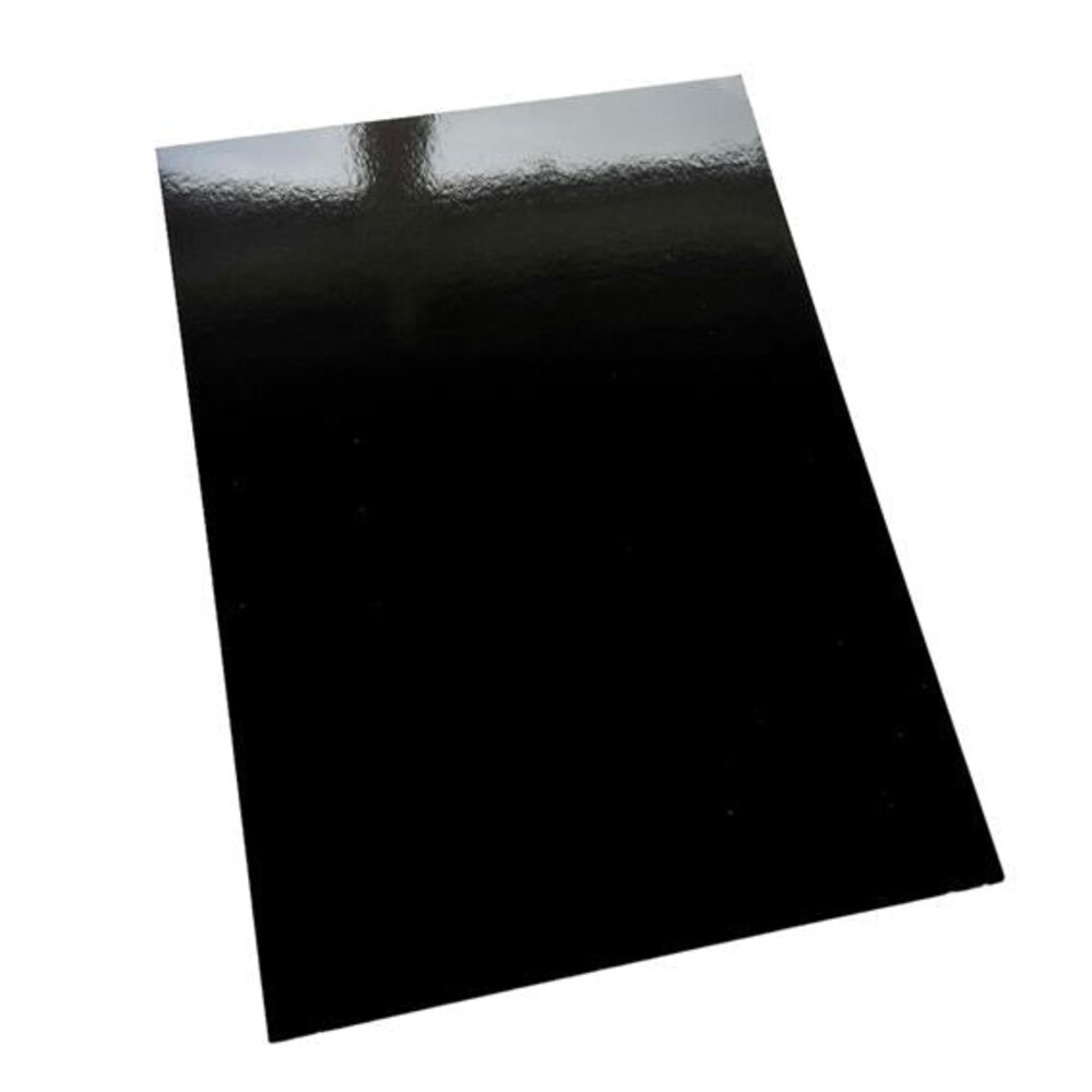 Paper Favourites Mirror Card Glossy A4 Black 250gsm (5pcs) (PFSS101)