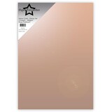 Paper Favourites Mirror Card Glossy A4 Rose Platinum 250gsm (5pcs) (PFSS105)