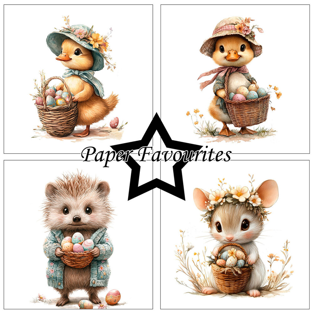 Paper Favourites Easter Friends 6x6 Inch Paper Pack (PF570) Paper Favourites Easter Friends 6x6 Inch Paper Pack (PF570)