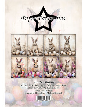 Paper Favourites Easter Bunny A6 Paper Pack (PFA609)