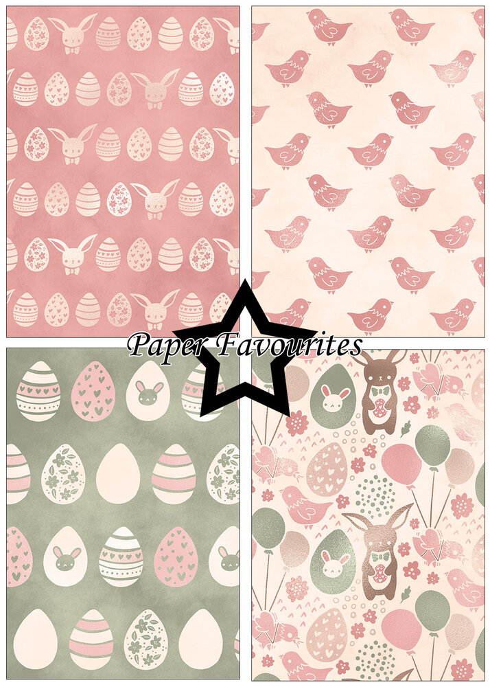 Paper Favourites Rustic Easter A5 Paper Pack (PFA211)