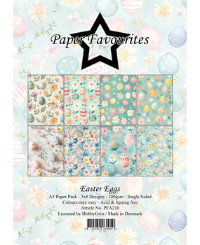 Paper Favourites Easter Eggs A5 Paper Pack (PFA210)