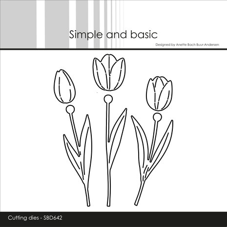 Simple and Basic Tulips Dies (SBD642)