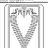 Simple and Basic Heartshaped Gatefold A6 Dies (SBD639)