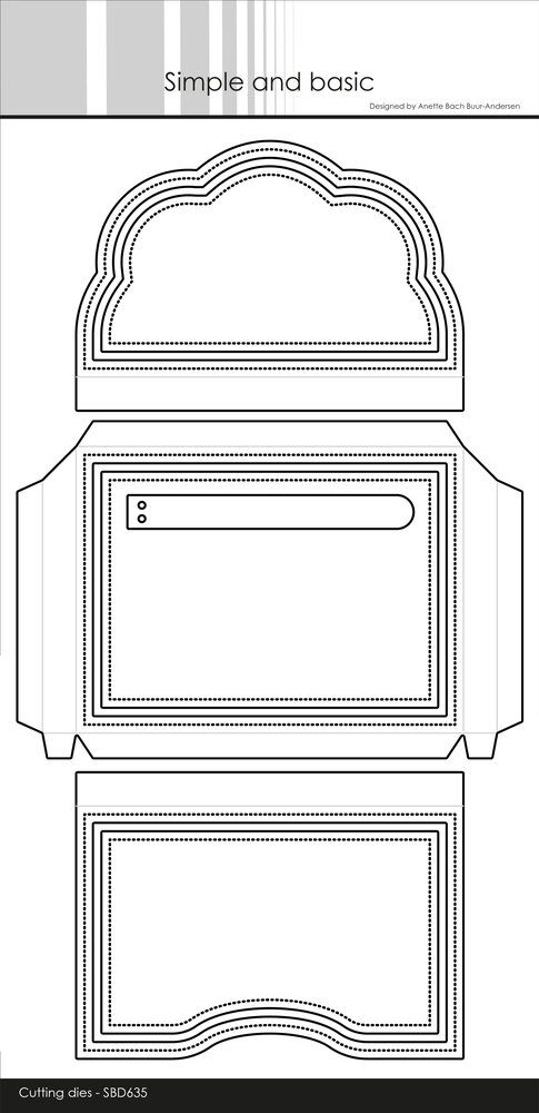 Simple and Basic Giftcard Envelope A7 Dies (SBD635)