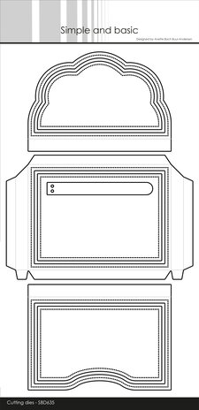 Simple and Basic Giftcard Envelope A7 Dies (SBD635)