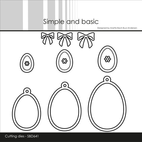 Simple and Basic Easter Eggs Dies (SBD641)