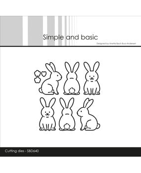 Simple and Basic Easter Bunnies Dies (SBD640)