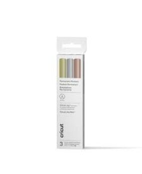 Cricut Joy Permanent Markers 1.0 Metallic Gold/Silver/Copper (3pcs) (2011934)