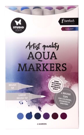 Studio Light Aqua Markers Galaxy (SL-CO-MARK60)