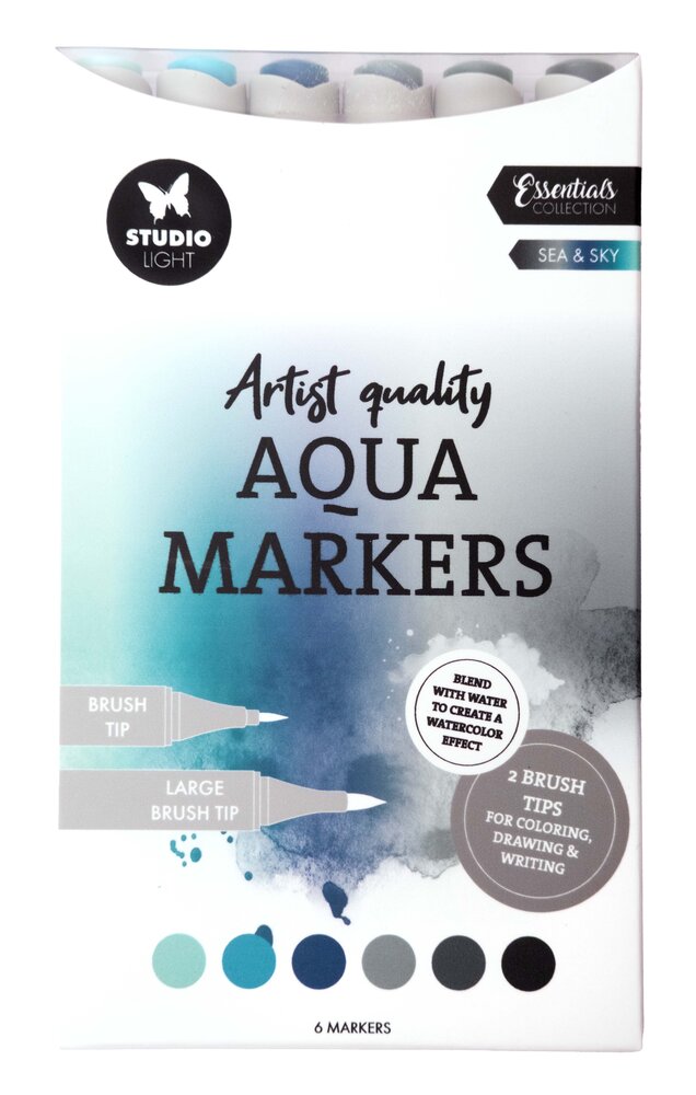 Studio Light Aqua Markers Sea & Sky (SL-CO-MARK59)
