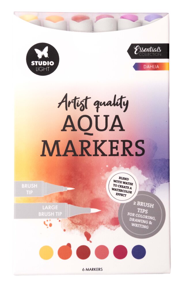 Studio Light Aqua Markers Dahlia (SL-CO-MARK54)